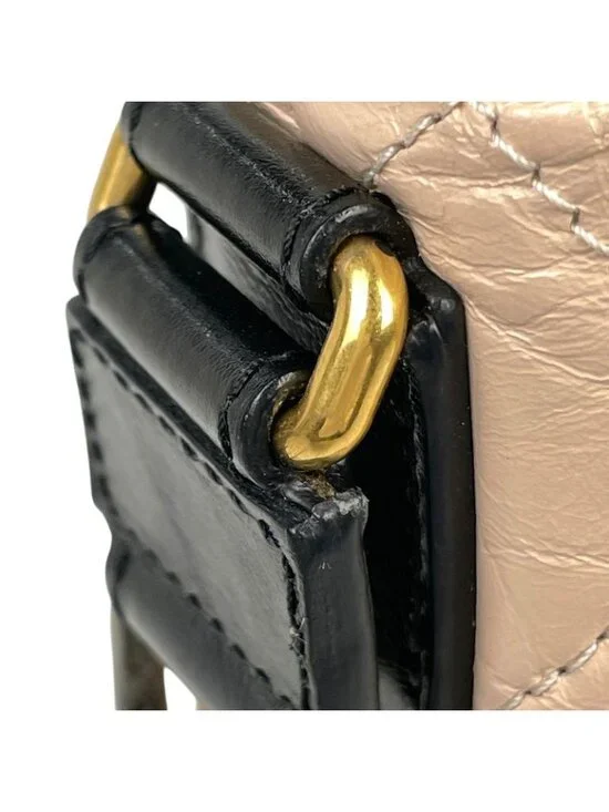 Chanel Gabrielle de Tote Quilted Handbag Leather Beige - Picture 7 of 12